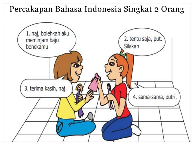 Contoh Dialog Bahasa Melayu 2 Orang Contoh Percakapan