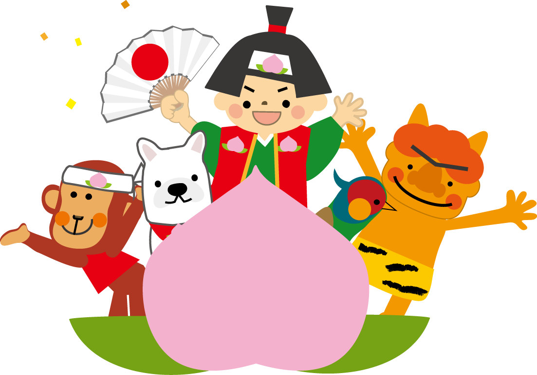 無料イラスト画像 驚くばかりかわいい 桃太郎 キジ イラスト