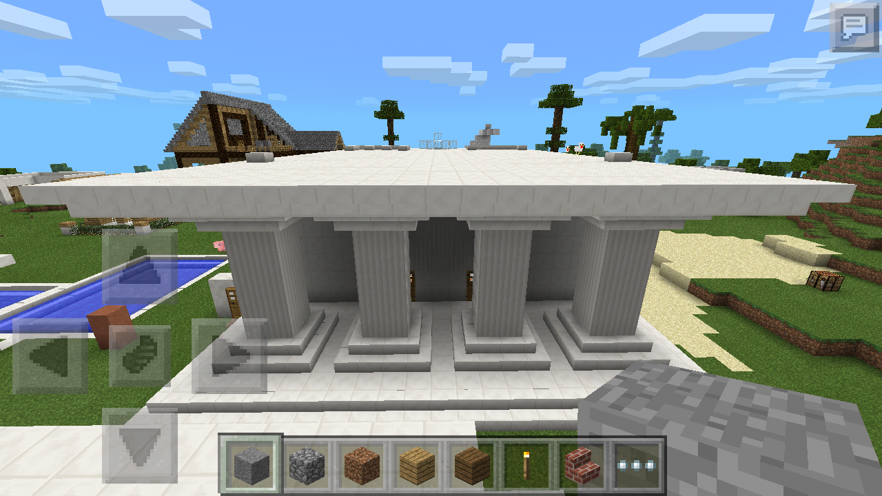 Gambar Rumah Sederhana Minecraft Pe KK Rumah