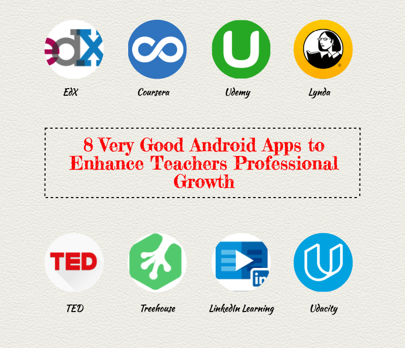 8 Very Good Android Apps to Enhance Teachers Professional Growth