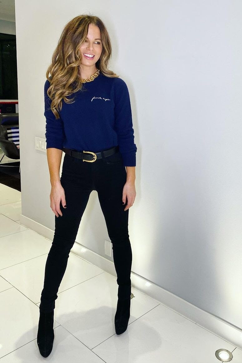Kate beckinsale was born on 26 july 1973 in hounslow, middlesex, england, and has resided in london for most of her life. Kate Beckinsale Instagram October 13 2020 Star Style