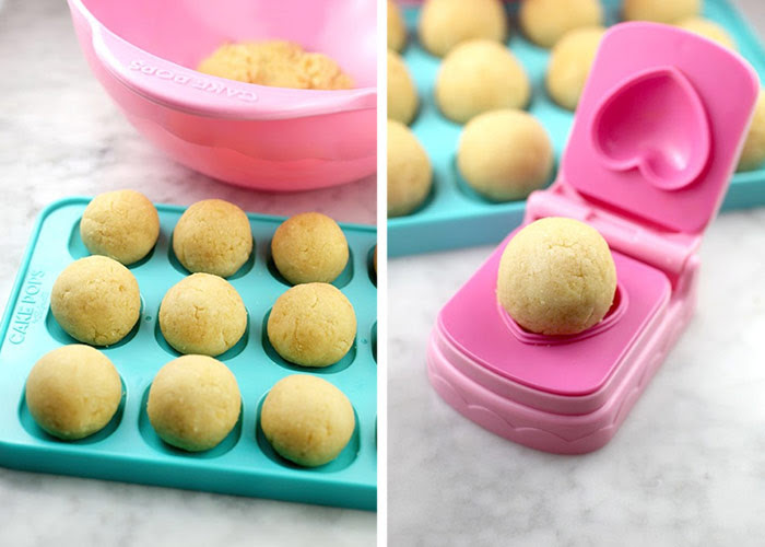 This cake pops recipe is a copycat of starbucks' birthday cake pop. Playing With My Heart Bakerella