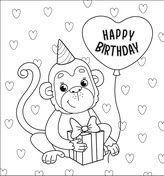 Free printable happy birthday coloring pages. Happy Birthday Coloring Pages Free Coloring Pages