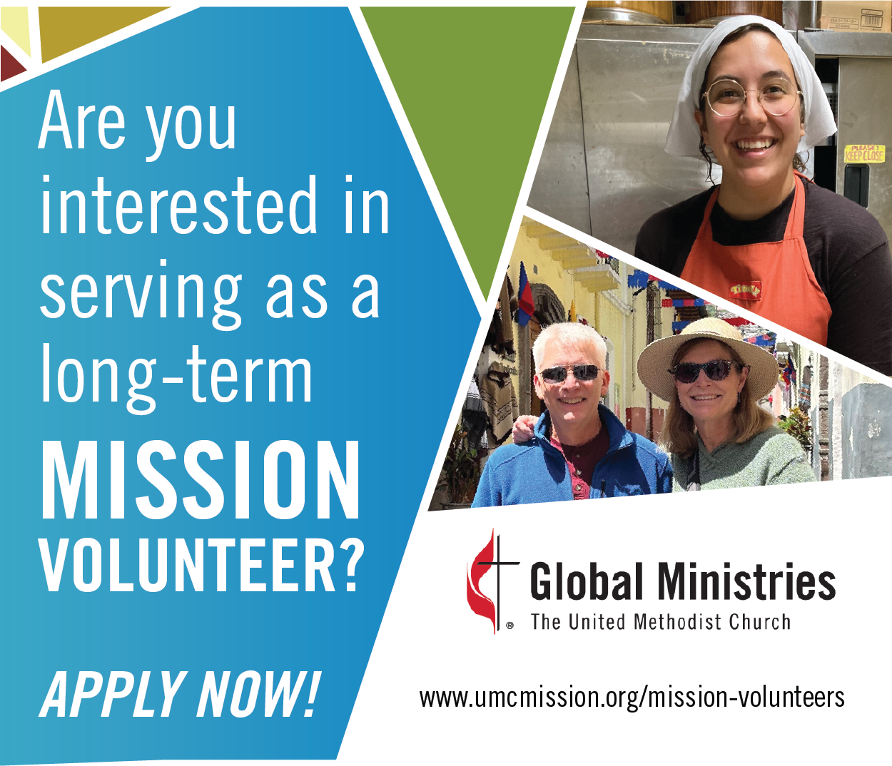 Apply to be a Global Ministries mission volunteer