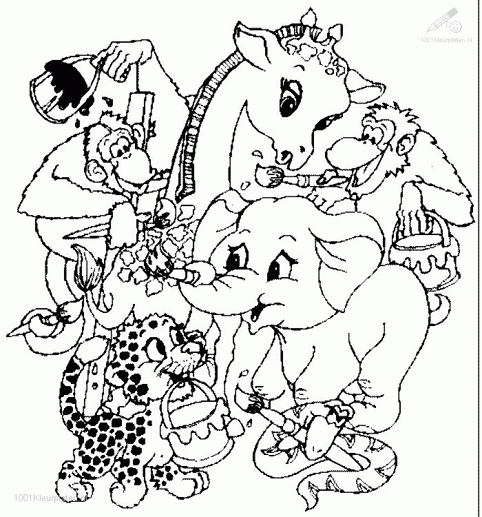 Keep a cat and pumpkin company on a magical night. Free Color By Number Animals Download Free Color By Number Animals Png Images Free Cliparts On Clipart Library