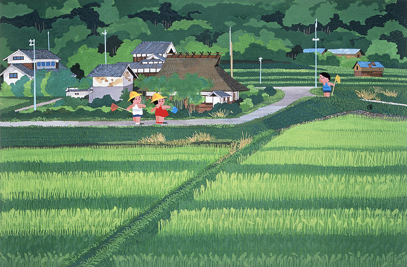 最も欲しかった 田んぼ イラスト かわいい 最高の壁紙のアイデアcahd