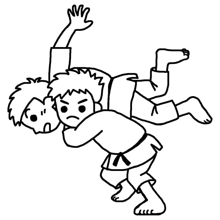 最も人気があります 柔道 イラスト 無料 興味深い画像の多様性