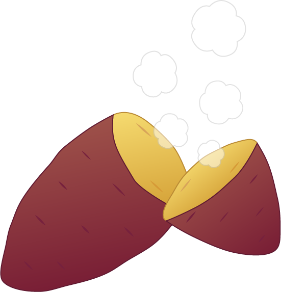 上さつまいも イラスト かわいい 無料 動物ゾーン