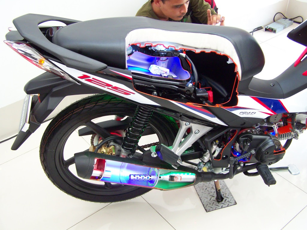 Modifikasi Motor Blade 125 Modifikasimania