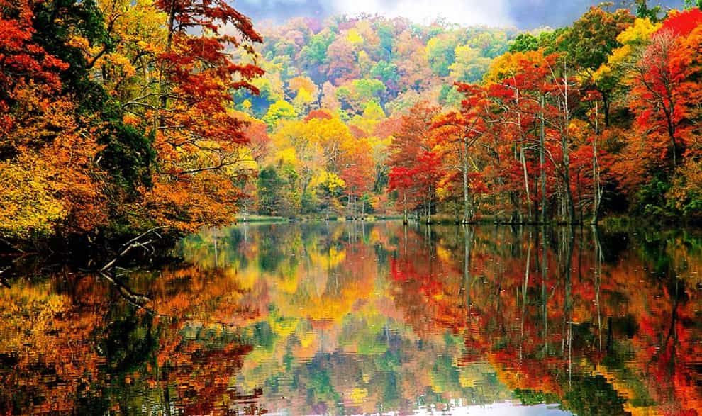 Autumn in Oklahoma at Beavers Bend State Park