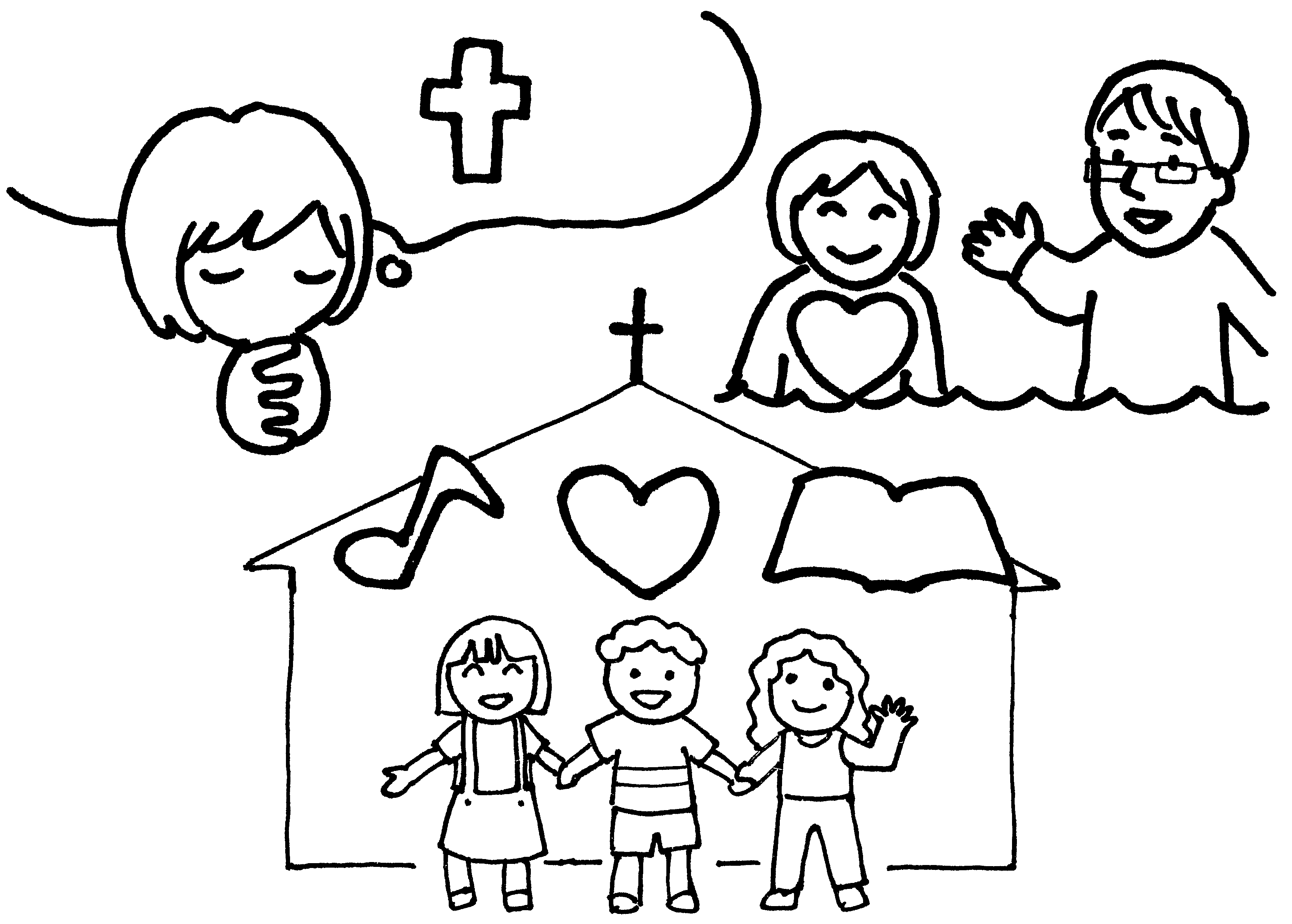 最高のイラスト画像 75 教会 学校 イラスト