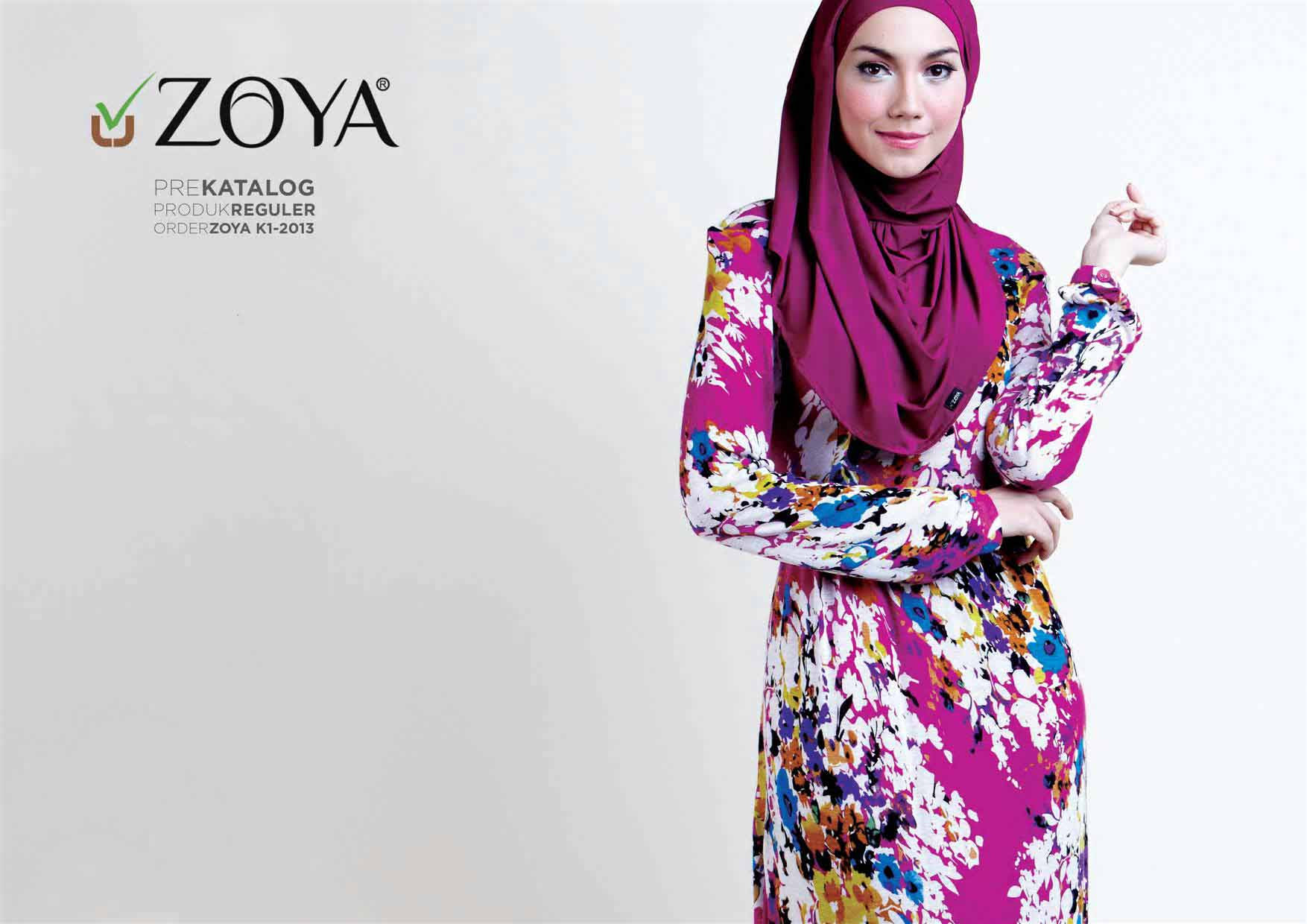 26 Gambar Terbaru Tutorial Hijab Zoya Terbaru Untuk Kalian