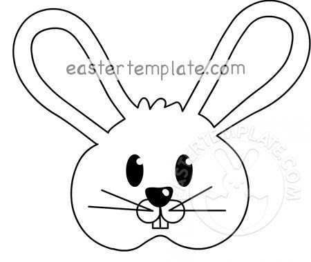 Bunny templates print patterns cartoon images animales easter. Easter Bunny Face Drawing Easter Template