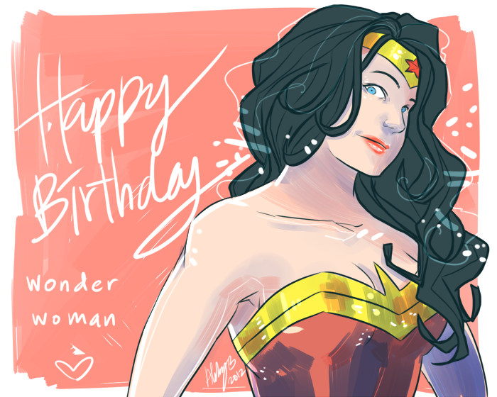 Birthday Meme Wonder Woman Tova