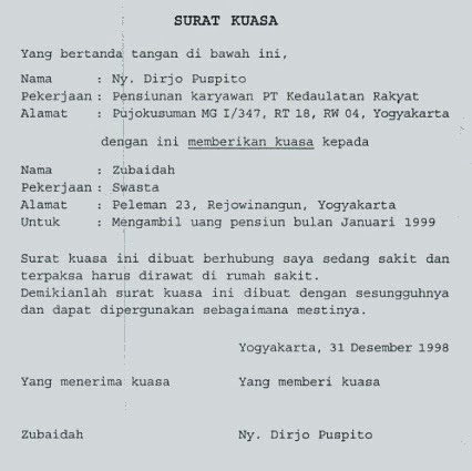 Bagi yang sudah menamatkan pendidikan sarjana biasanya akan langsung mencari pekerjaan. Contoh Surat Kuasa Berbagai Keperluan Yang Baik Dan Benar
