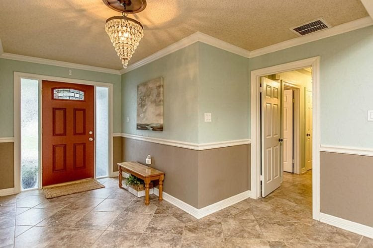 Chair rail moulding is the decorative trim attached to a wall, measuring about three feet from the floor. Are Two Tone Walls Making A Comeback Here Are 20 Examples