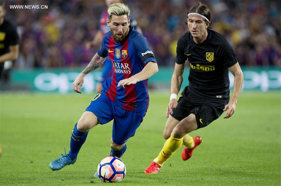 With a suffocated centre of the park, barça have struggled. Messi Hurts Leg As Barca Draws Atletico Cctv News Cctv Com English