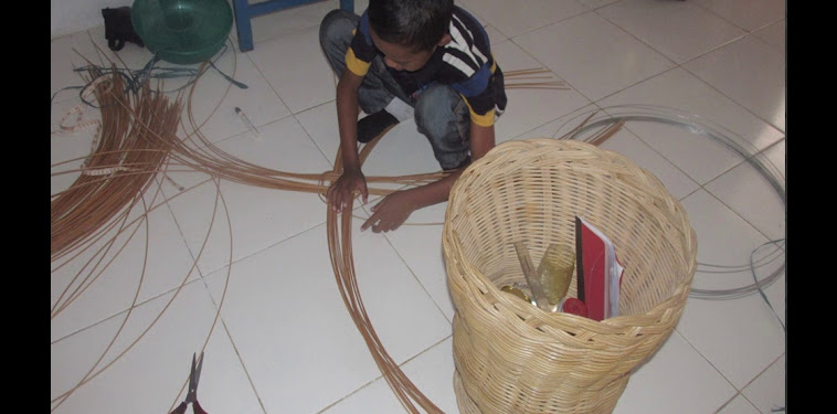 Keren Kriya Anyam Dari Bambu  Untuk Anak Sd Ide Buat Kamu