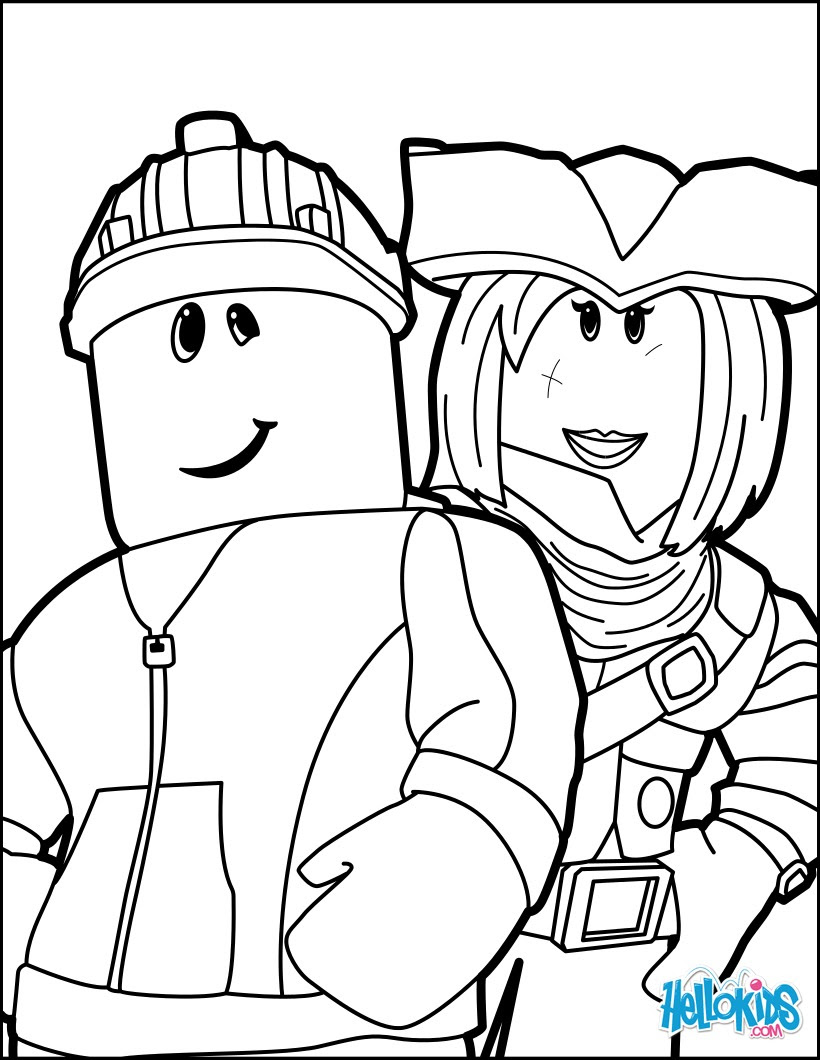 Sabemos que tú estás buscando obtener ítems o accesorios que ayuden que tu avatar se mire mucho más pro, esto se servirán. Dibujos Para Colorear Amigos En Roblox Es Hellokids Com