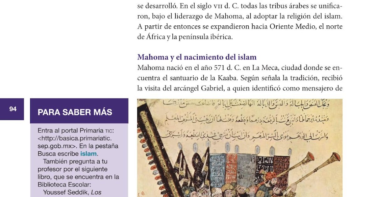 Libro Historia 6To Grado : 6to Grado Bloque 4 - Libros ...