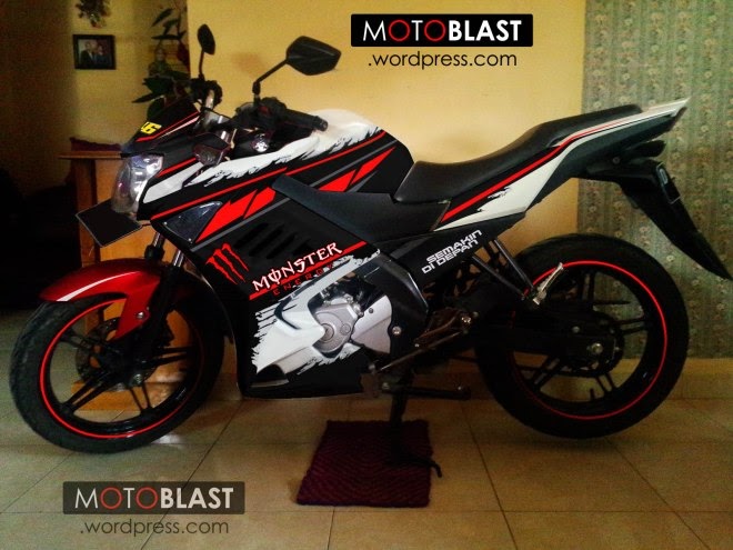 Modif New Vixion Fairing Samping - Nelpon y