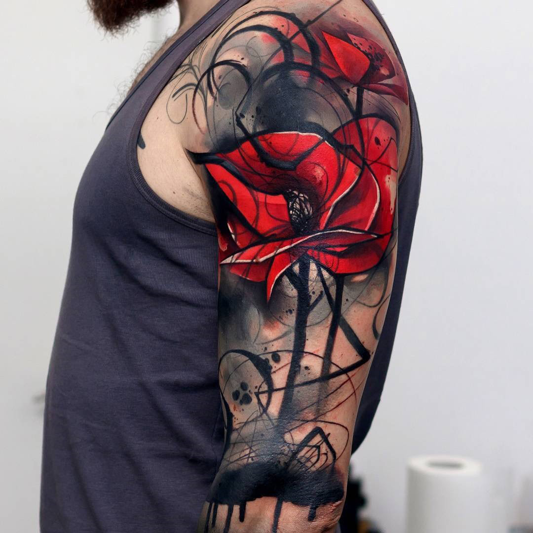 Top 53 Tattoo Cover Up Sleeve Ideas 2020 Inspiration Guide