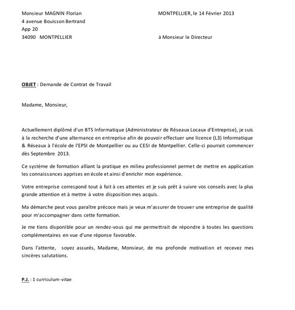 Lettre De Motivation Fac Physique Chimie - Perodua f