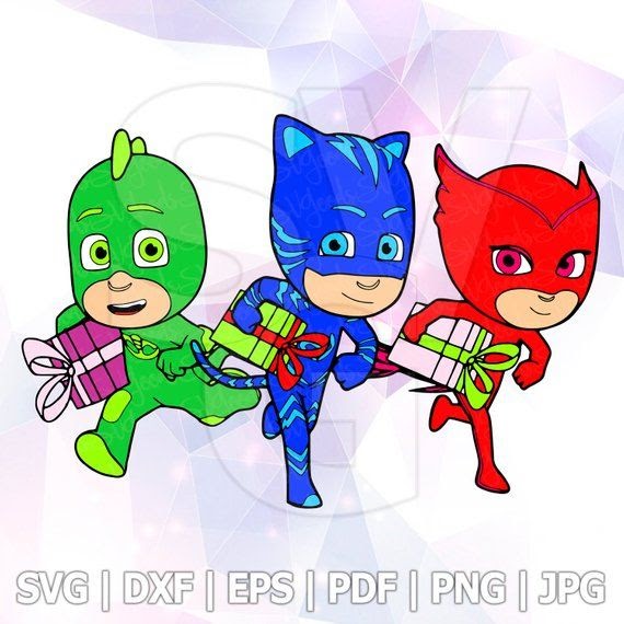 Download Download Free Pj Masks Svg Files Images Free Svg Files Silhouette And Cricut Cutting Files