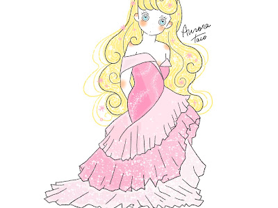 コンプリート！ イラスト かわいい オーロラ 姫 122273