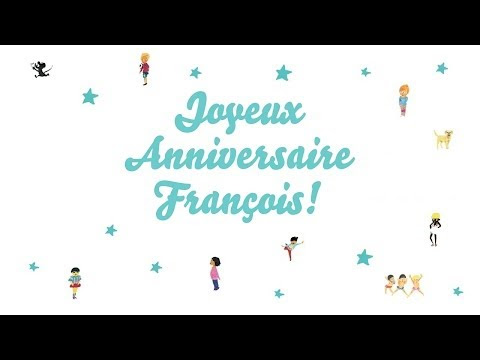 Joyeux Anniversaire Francois Xavier Arlean