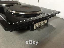 Reported that one of his purchasers was repairing an oven door glass broken when her toddler drove his tricycle into the oven front. Jenn Air Range A105 8 Black Eurostyle Glass Side 2 Burner Insert Cartridge