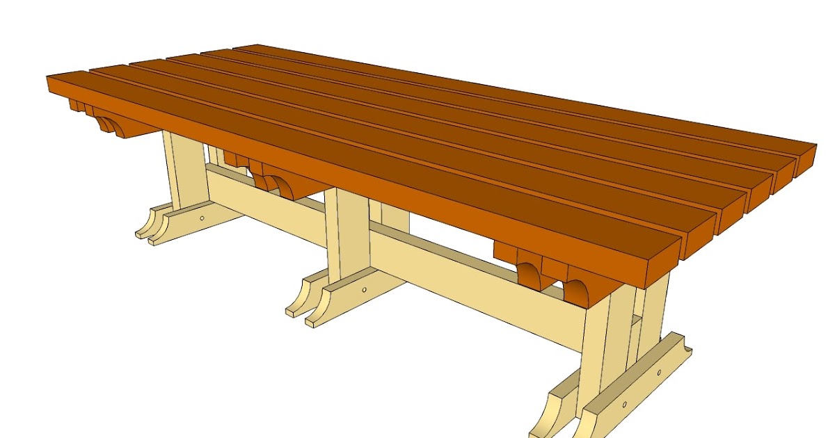 Woodworking Plan: free outdoor patio table plans