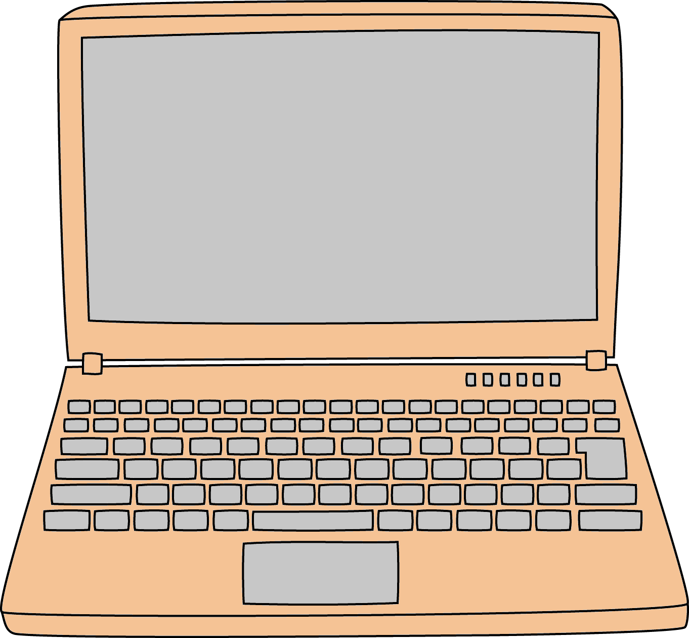  Gambar Kartun Untuk Laptop Top Lucu