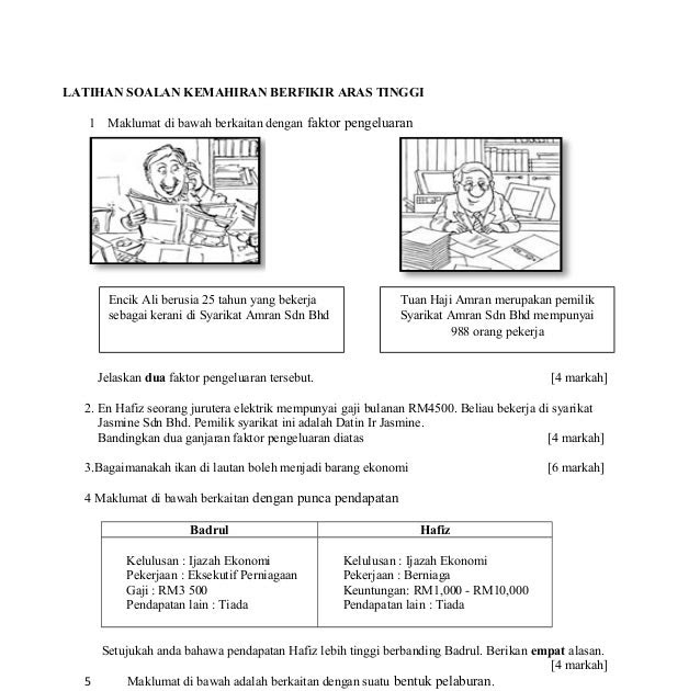 Contoh Soalan Kbat Sejarah Bab 2 Tingkatan 5 - Buku Resep y