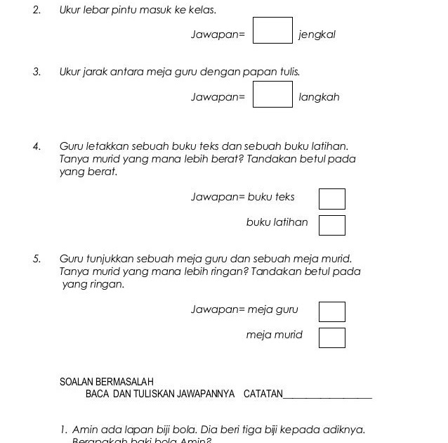 Jawapan Buku Aktiviti Geografi Tingkatan 2