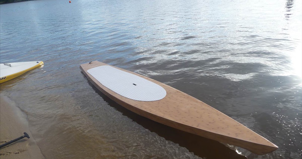 wopa: wood strip stand up paddle board plans