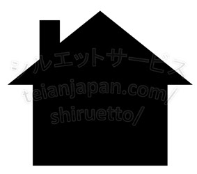家 シルエット フリー素材 Hōmuaidea