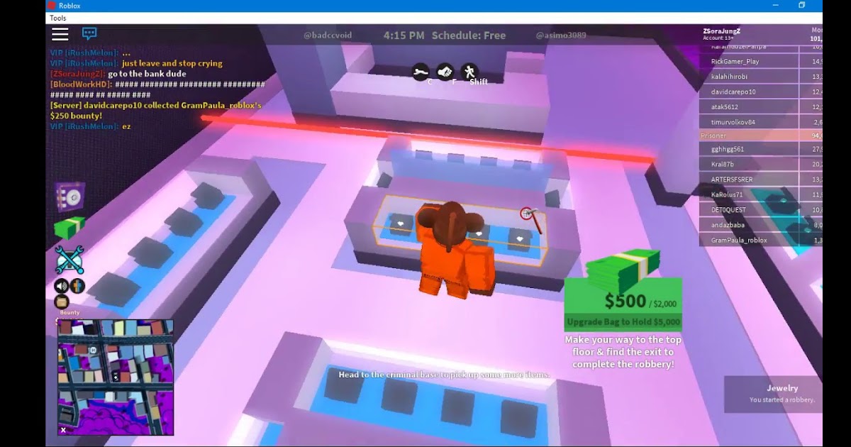 Roblox Jailbreak Btools Script Roblox Codes Meep City Coins Glitch Msp - roblox casper noclip