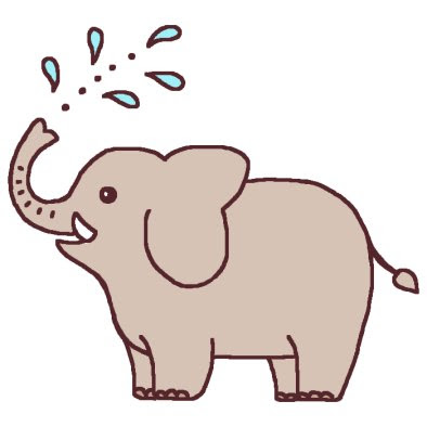美しい花の画像 新鮮な象 イラスト 簡単