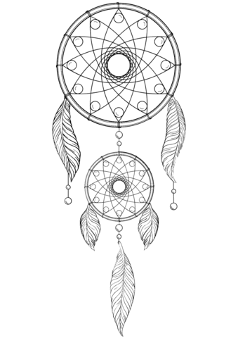 dream catchers coloring pages  coloring pages kids 2019