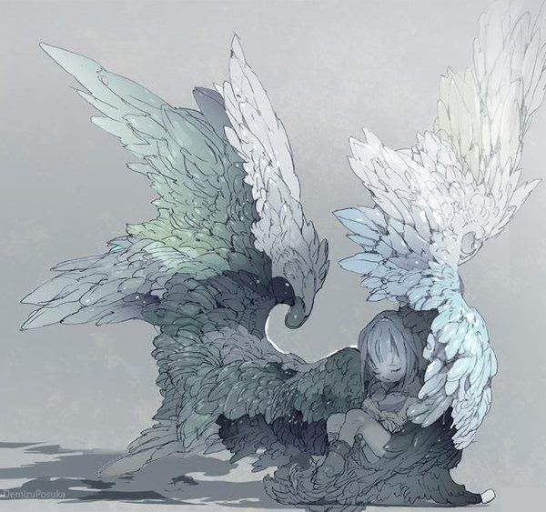 Hd限定カッコイイ 天使 と 悪魔 イラスト かっこいい ただのディズニー画像