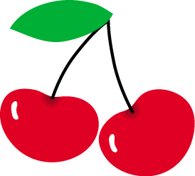 すべての動物の画像 トップ100さくらんぼ イラスト かわいい