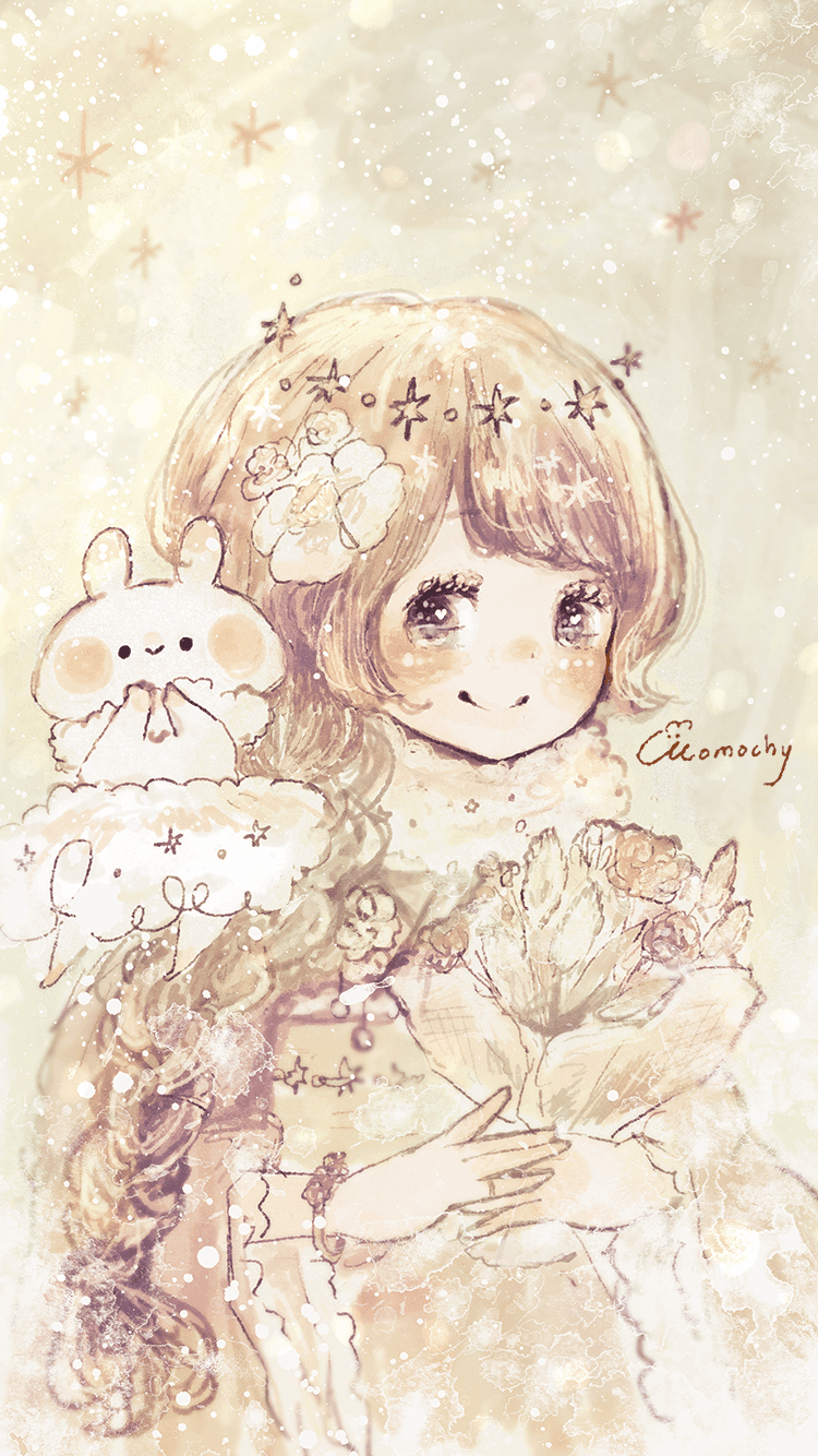 ラブリー壁紙 女の子 おしゃれ 画像 最高の花の画像