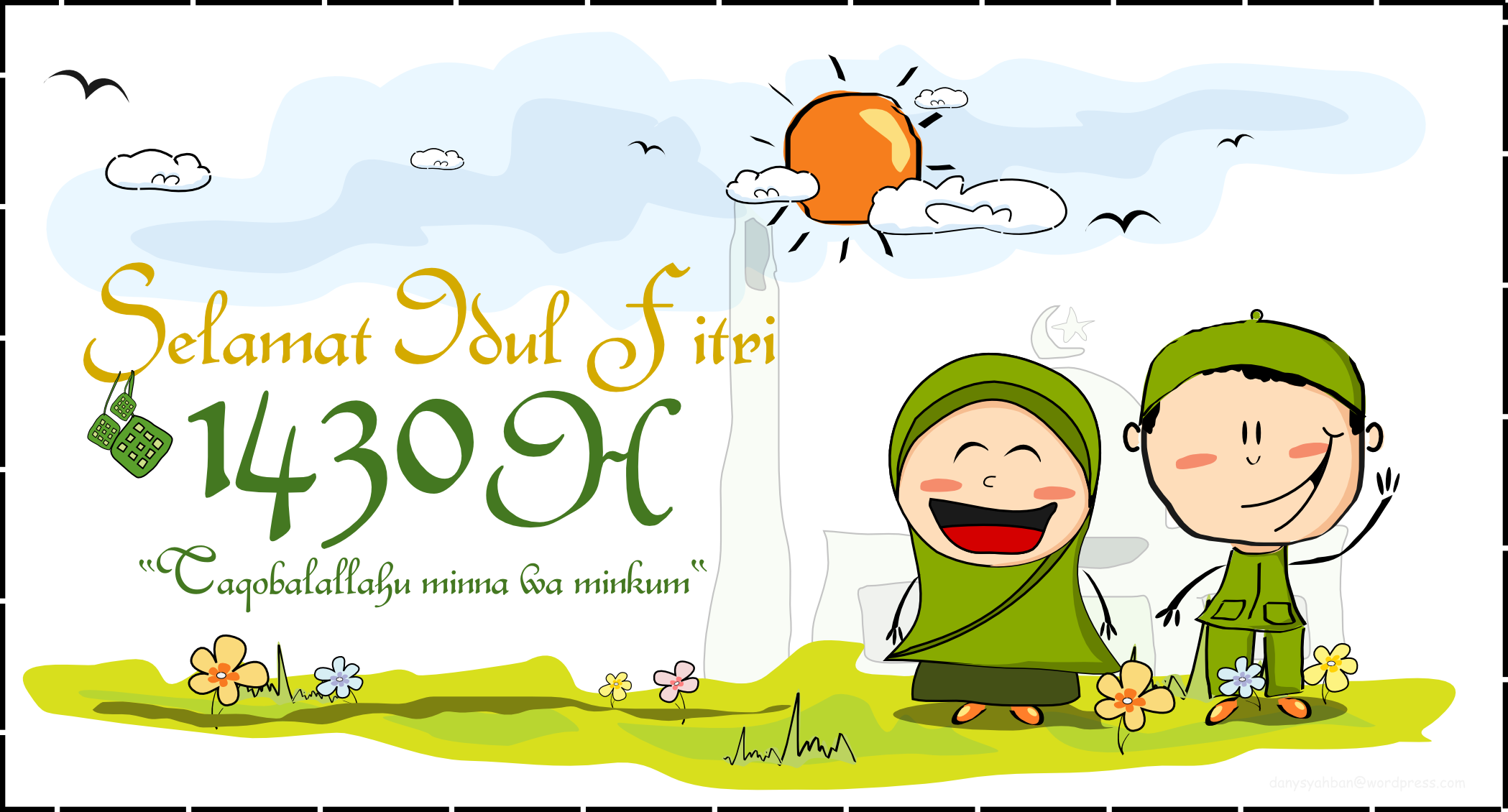 Top Foto Kartun Muslimah Ramadhan Kolek Gambar
