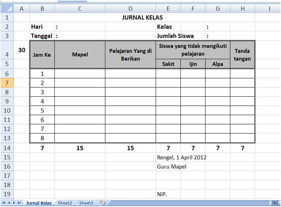 Contoh Jurnal Kepemimpinan - Mi Putri