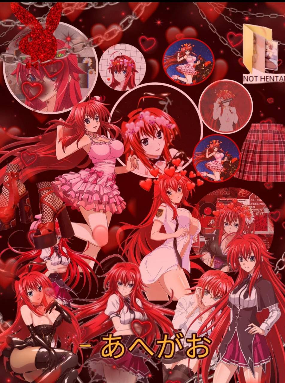 Rias gremory wallpaper edited and finished by me. Rias Rias1297 Photo 43610836 Fanpop