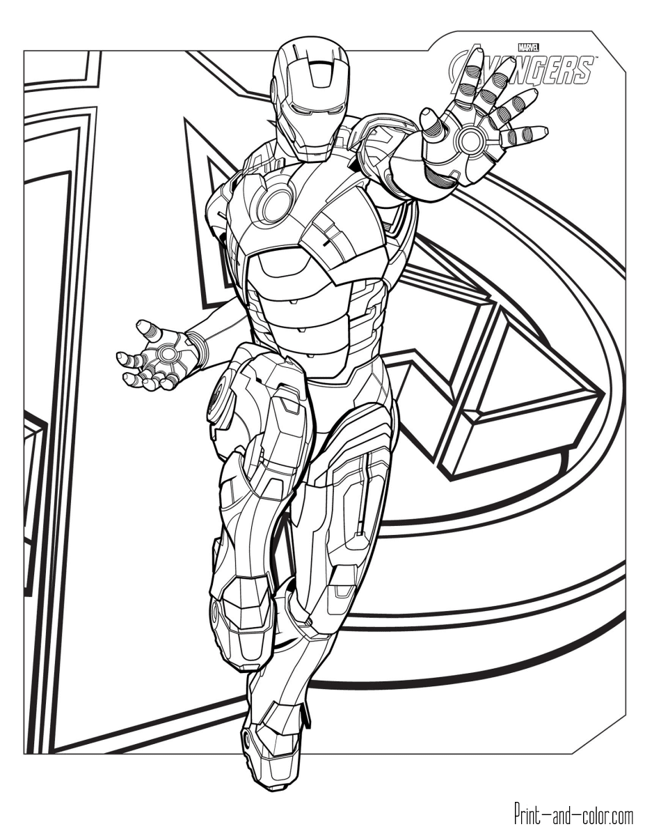 Coloring pages avengers infinity war thor drawing coloring pages. Avengers Coloring Pages Print And Color Com