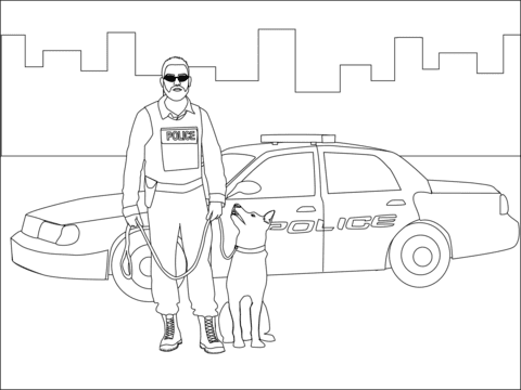 Auto kleurplaat nieuw leuk voor kids kleurplaat lego city ambulance. Politie Kleurplaten Gratis Printbare Kleurplaten
