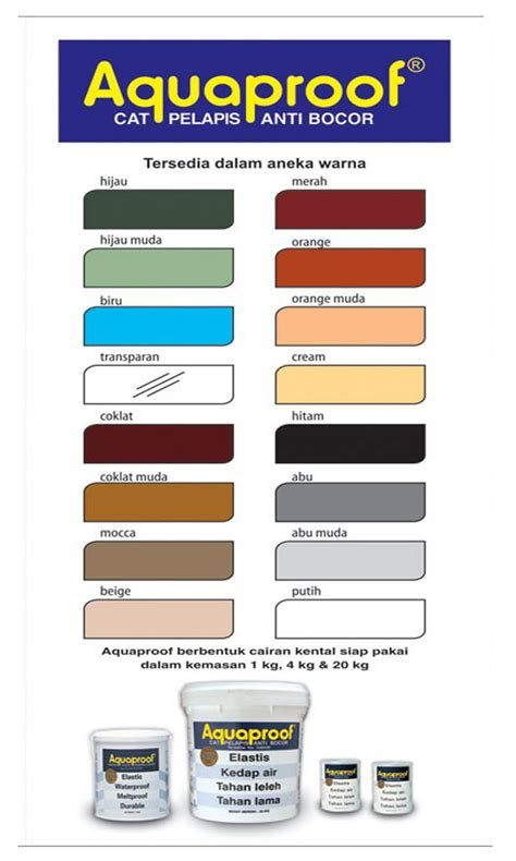  Katalog  Warna  Cat  Besi Nippon  Paint Menghitung Biaya 