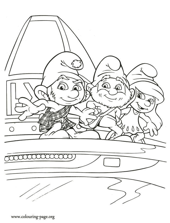 Giving little bit of attention to fun instructive and difficult printable coloring pages for adolescents, can help them to concentrate on a college art worksheet. The Smurfs Smurfs In A New Adventure Coloring Page